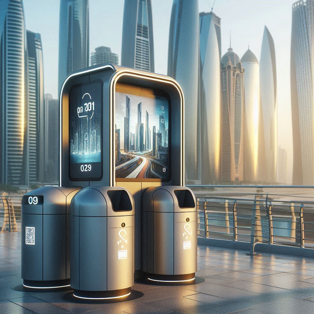 UAE: High-Tech Smart Bins Under Trial in Abu Dhabi for Improved Waste Management